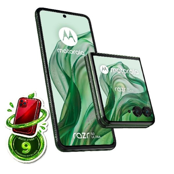 Moto Razr 50 ultra 12-512 Green -Lieve difetto Software