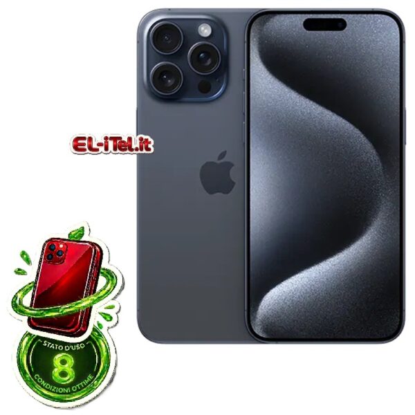 Apple iPhone 15 Pro Max 256GB Blu