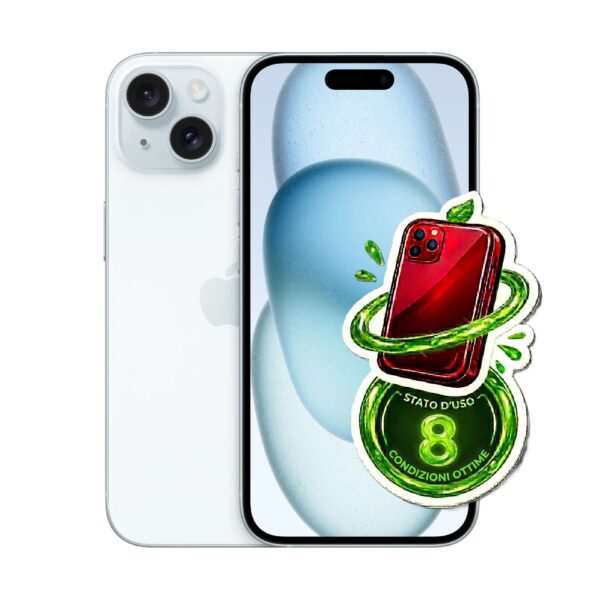 Apple iPhone 15 128GB Blu