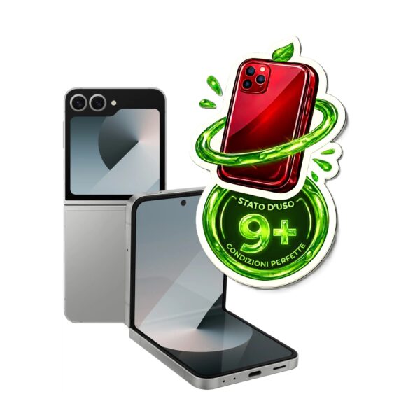 Samsung Z Flip6 - 12 -256 Silver 124 Cicli Carica