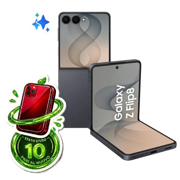 Samsung Z Flip 8 (12-256) - 1 Ciclo Carica - Graphite