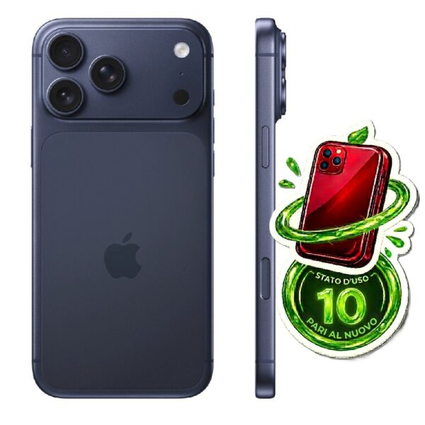 APPLE iPhone 17 Pro Max 256GB - BLU - Batteria 100%