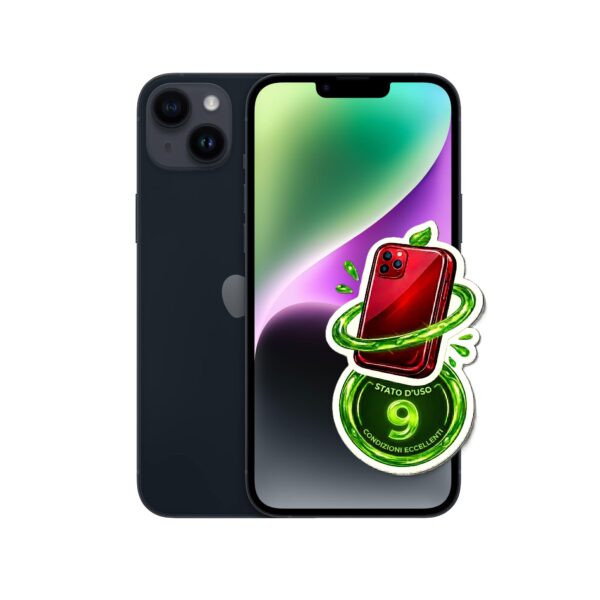 Apple iPhone 14 Plus 128GB - Batteria Nuova -  Mezzanotte