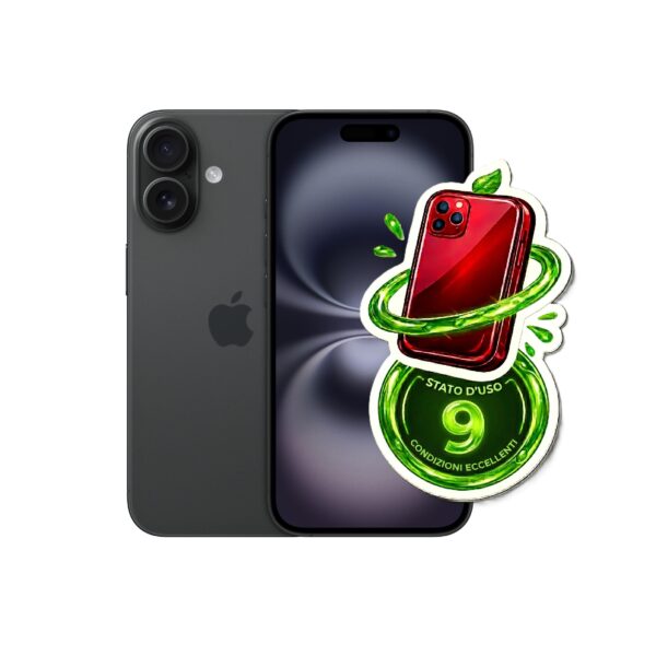 APPLE iPhone 16 128GB - Batteria 86% - Black