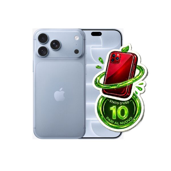 APPLE iPhone 18 Pro 256GB - 14 Cicli di Carica - Glacier