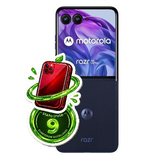 Motorola Razr 50 Ultra (12-512) - 98 Cicli di Carica -  BLUE