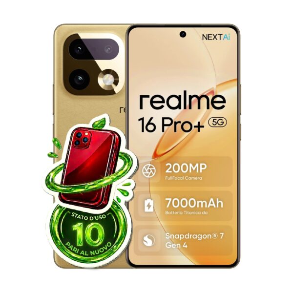 Realme 16 PRO+ (12-512) Master Gold