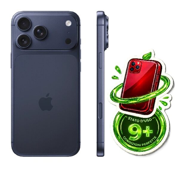 Apple iPhone 17 Pro 256GB - Blu - Batteria 100%