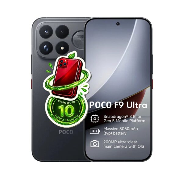 POCO F9 Ultra (16-512) 27 Cicli di Carica - Black
